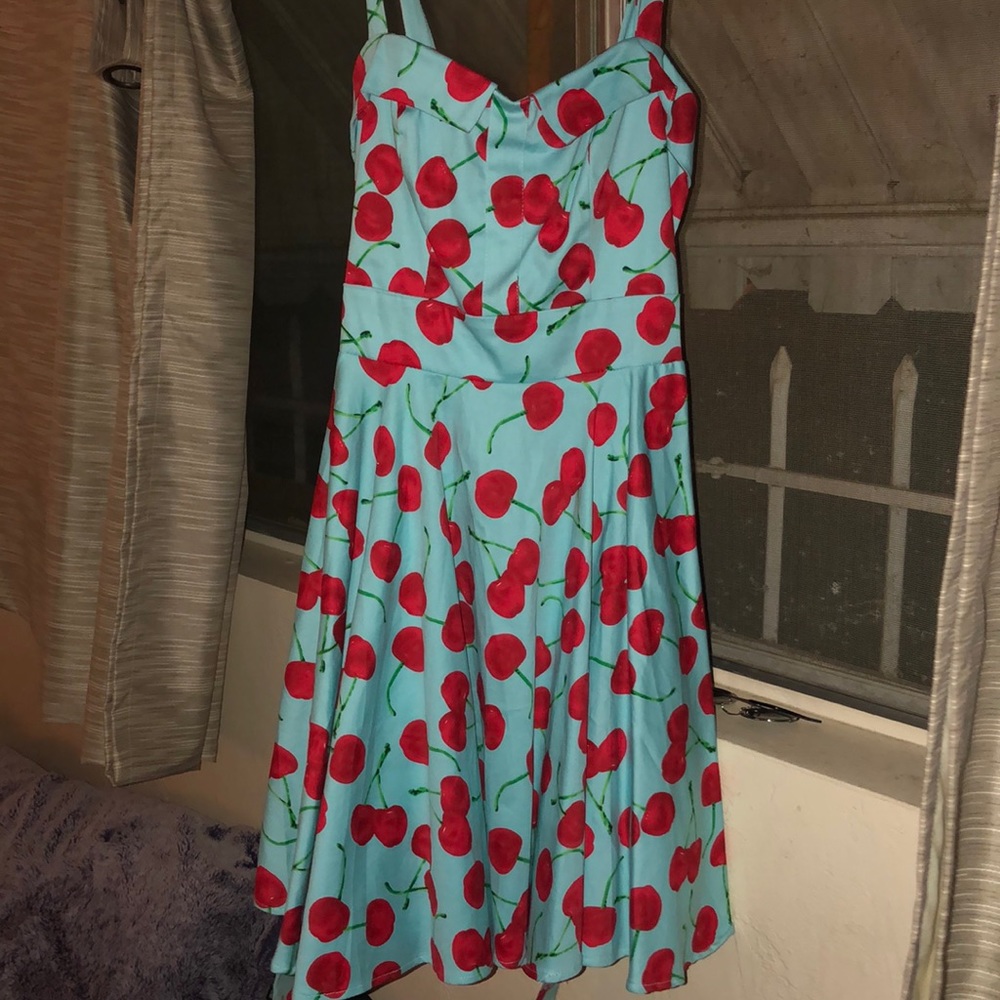 Cherry Print Dress